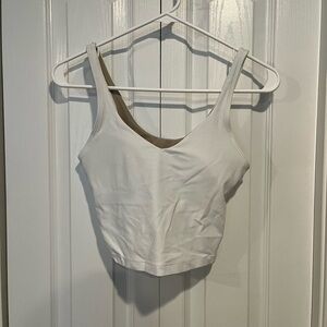 White lululemon align tank
